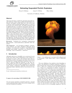 Animating Suspended Particle Explosions thumbnail