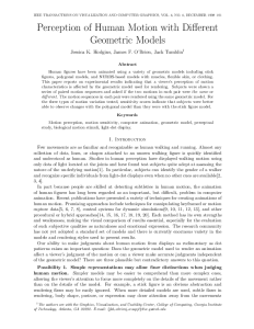 Perception of Human Motion with Different Geometric Models thumbnail