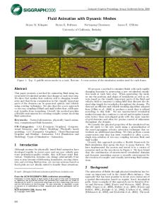 Fluid Animation with Dynamic Meshes thumbnail