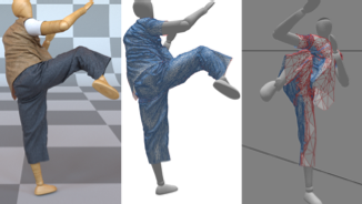 View-Dependent Adaptive Cloth Simulation thumbnail