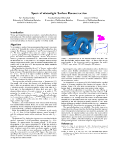 Spectral Watertight Surface Reconstruction thumbnail