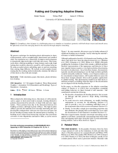 Folding and Crumpling Adaptive Sheets thumbnail