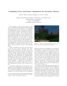 Combining Active and Passive Simulations for Secondary Motion thumbnail