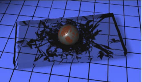Graphical Modeling and Animation of Brittle Fracture thumbnail