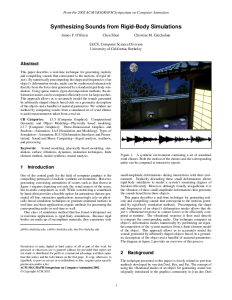 Synthesizing sounds from rigid-body simulations thumbnail