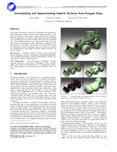 Interpolating and Approximating Implicit Surfaces from Polygon Soup thumbnail