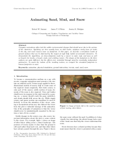 Animating Sand, Mud, and Snow thumbnail
