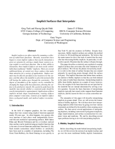 Implicit Surfaces that Interpolate thumbnail