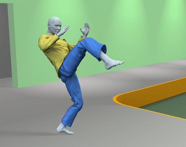 Example-Based Wrinkle Synthesis for Clothing Animation thumbnail